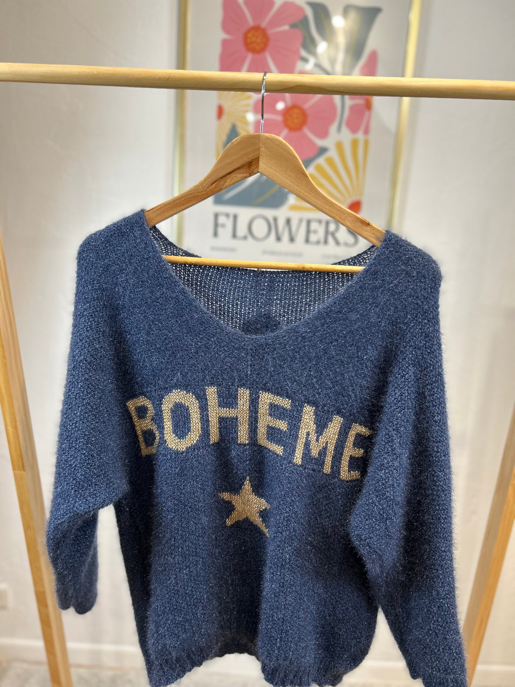 PULL BOHEME BLEU JEANS