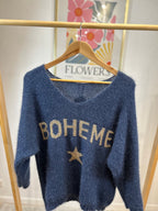 PULL BOHEME BLEU JEANS