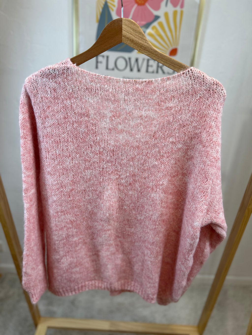 GILET ISA ROSE