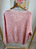GILET ISA ROSE