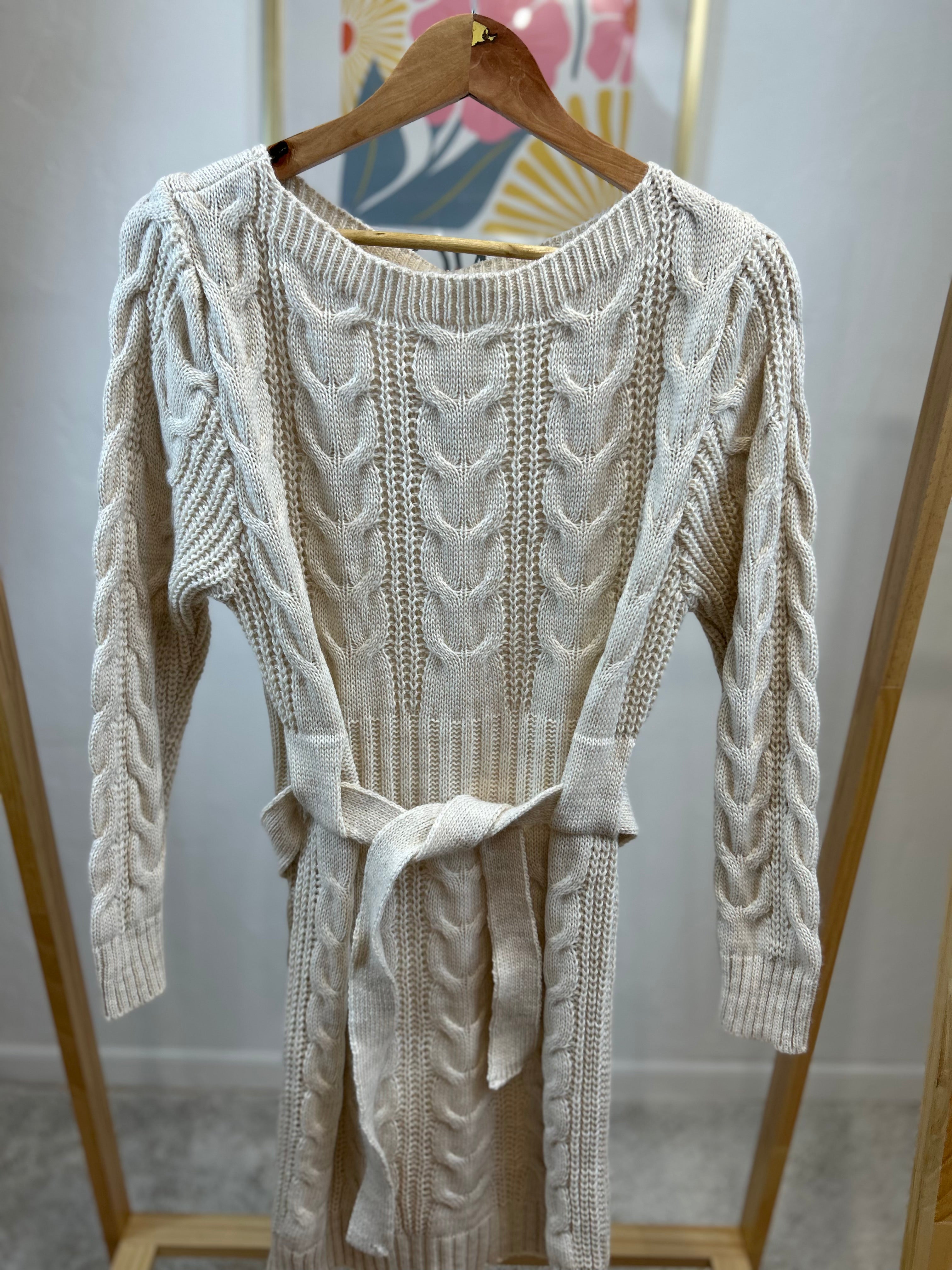 ROBE PULL ELIA BEIGE