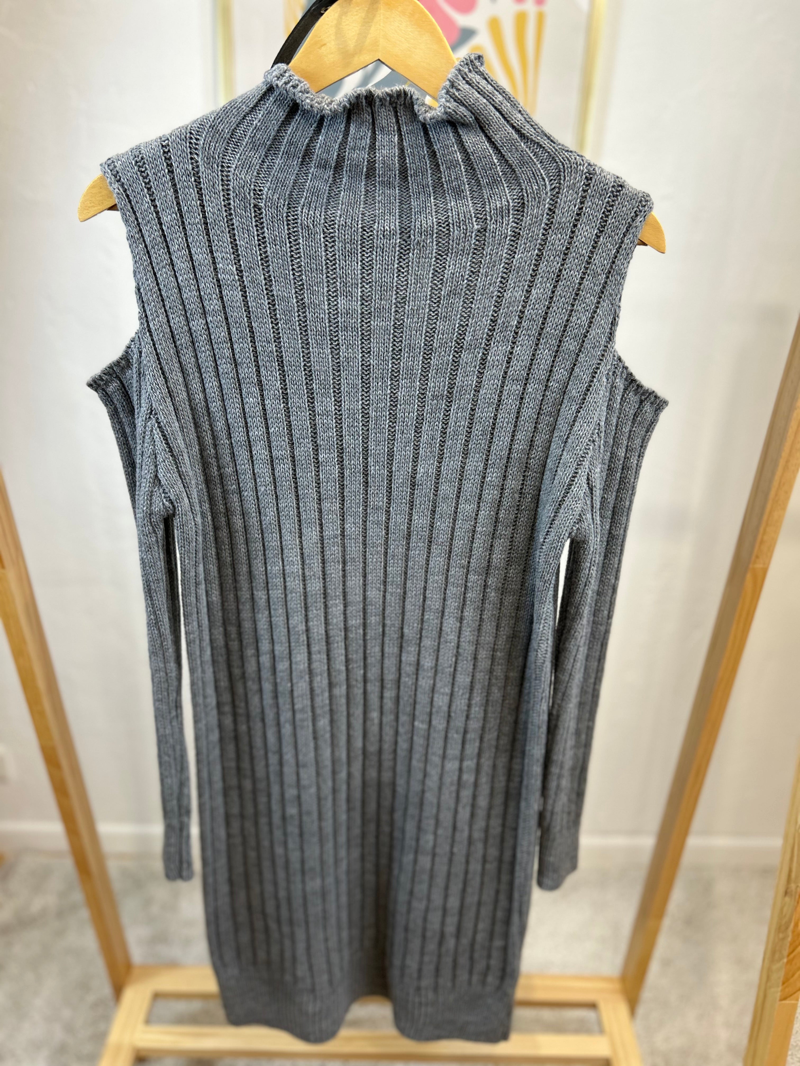 ROBE PULL MIRA GRIS FONCE