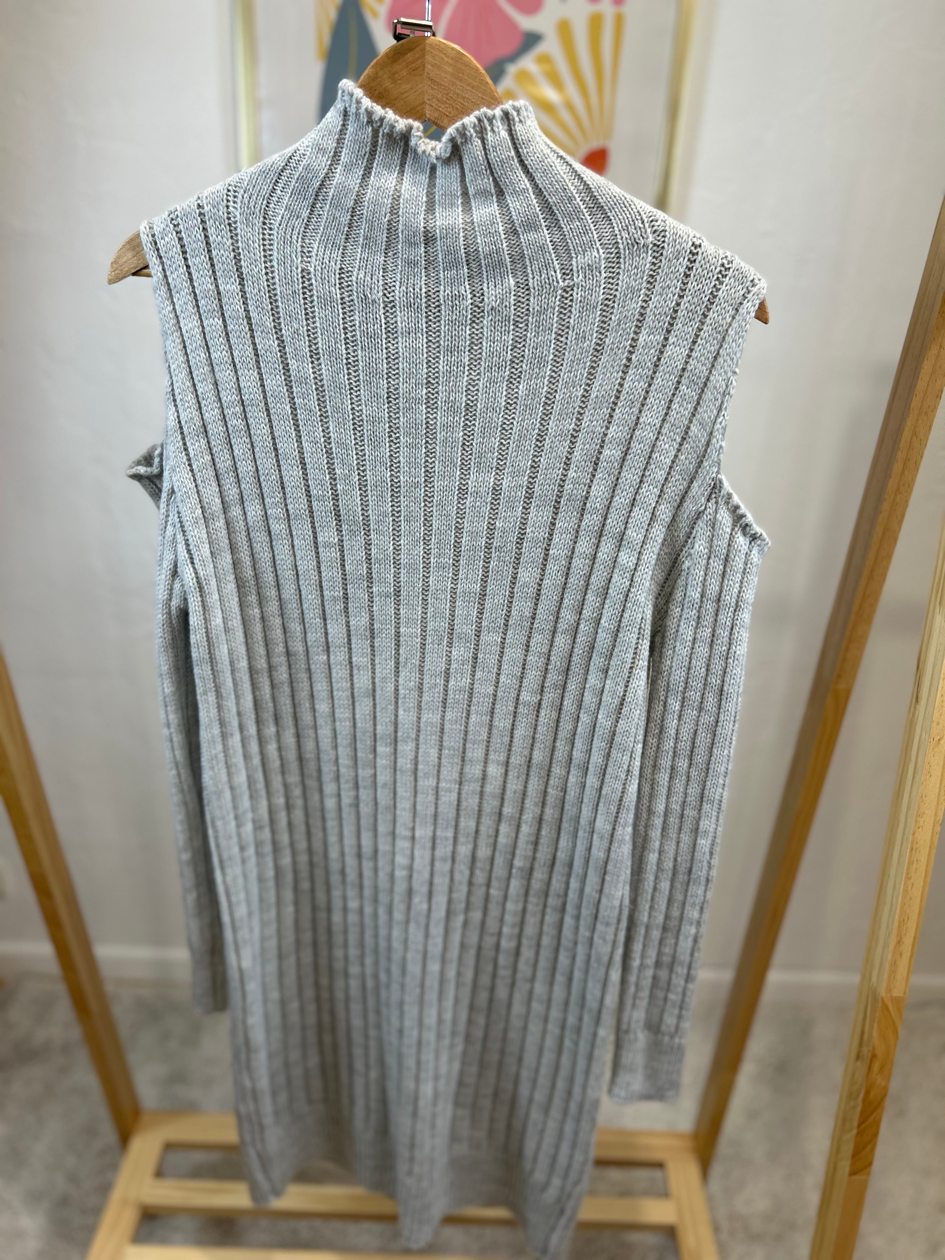 ROBE PULL MIRA GRIS CLAIR