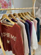 PULL BOHEME BRIQUE