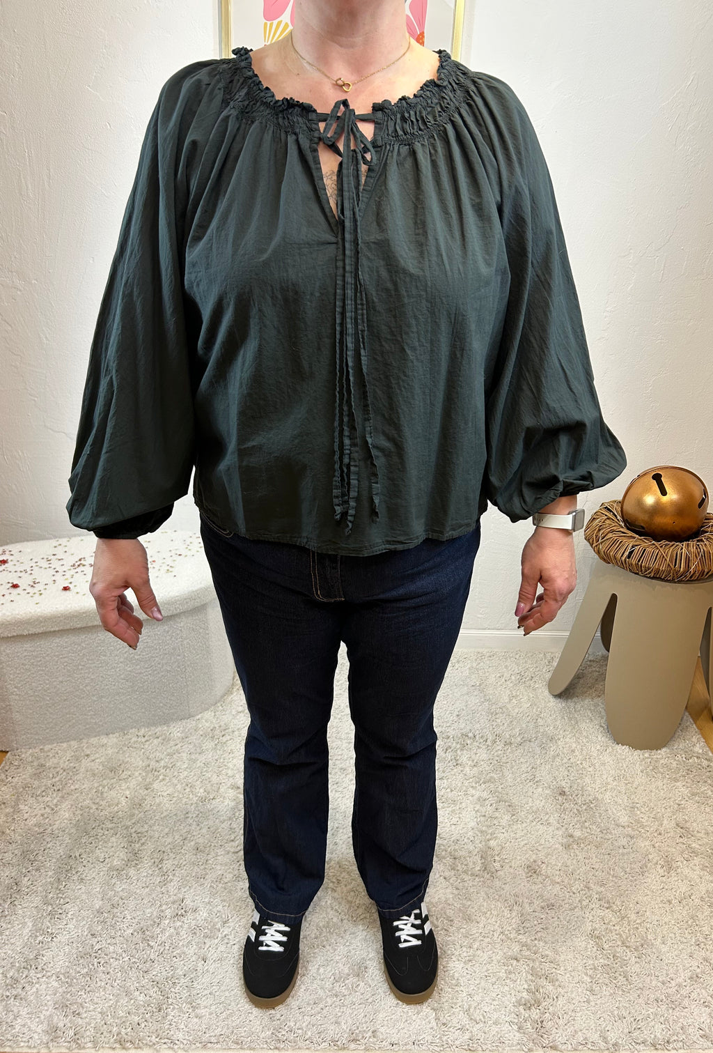 BLOUSE ANGELE NOIR