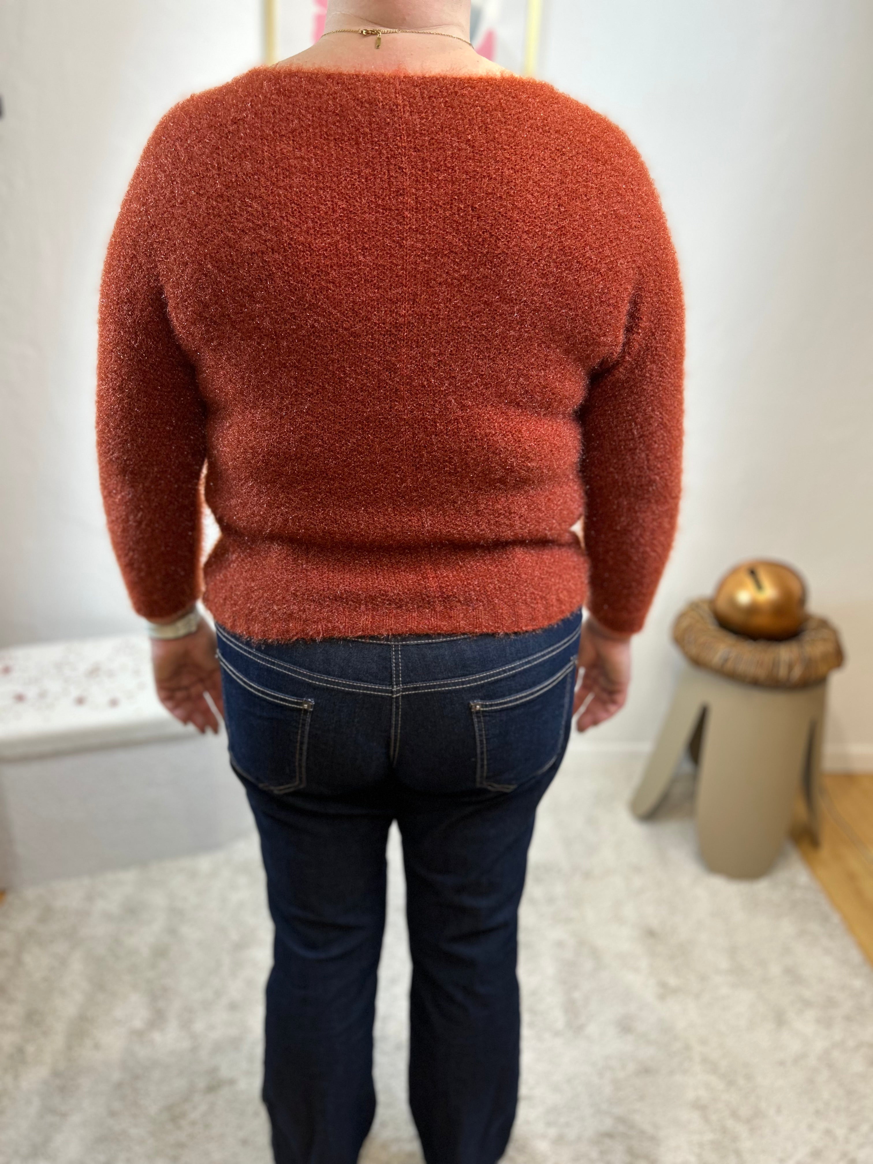 PULL BOHEME BRIQUE