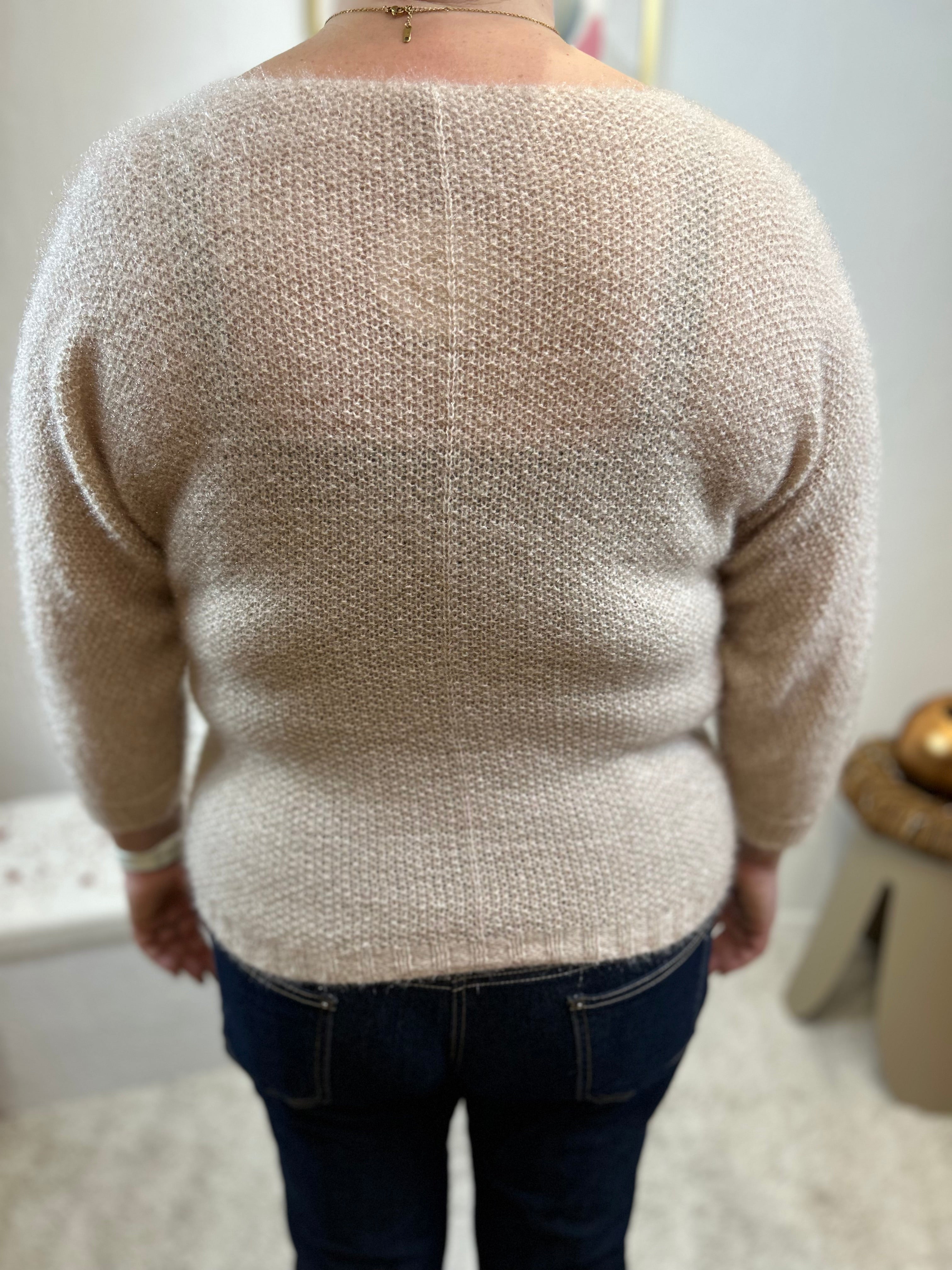 PULL BOHEME BEIGE