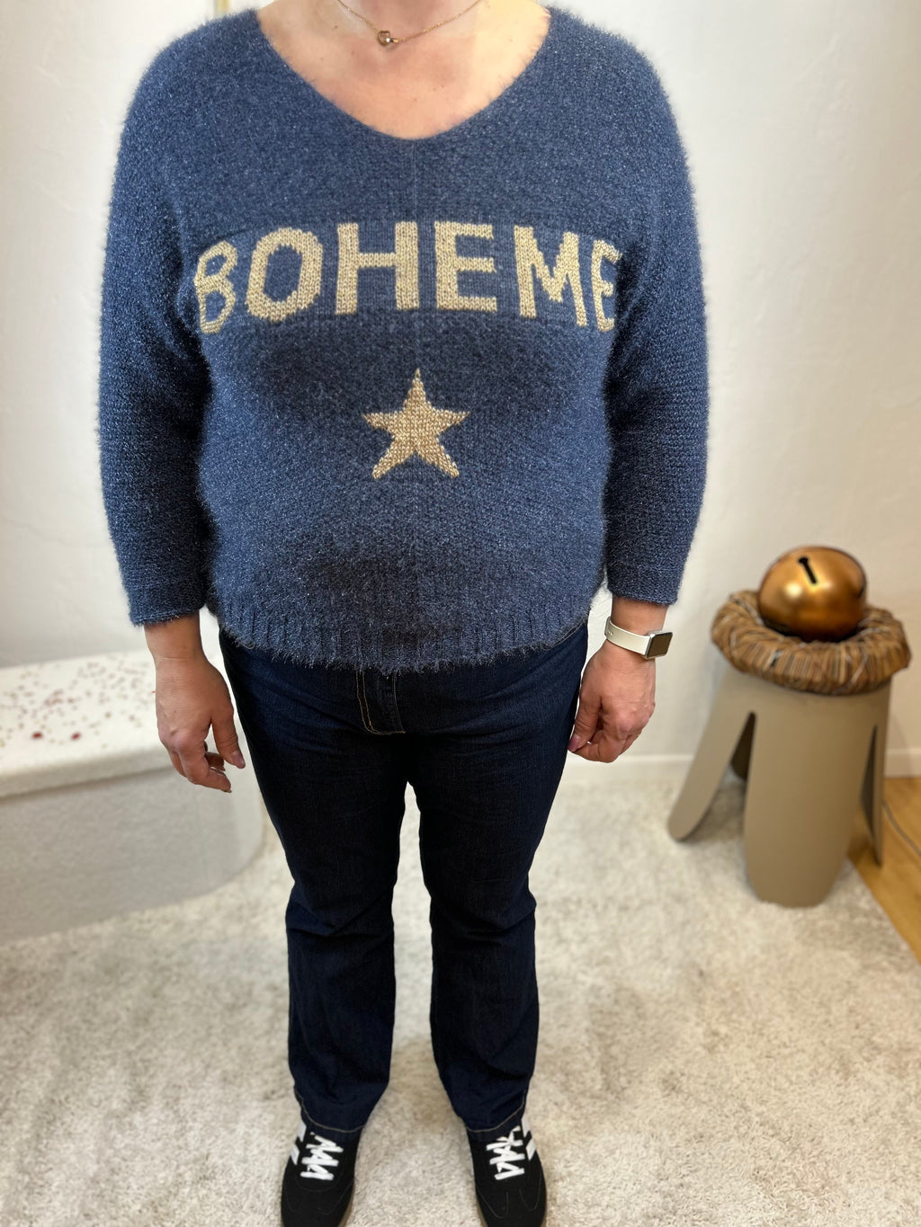 PULL BOHEME BLEU JEANS
