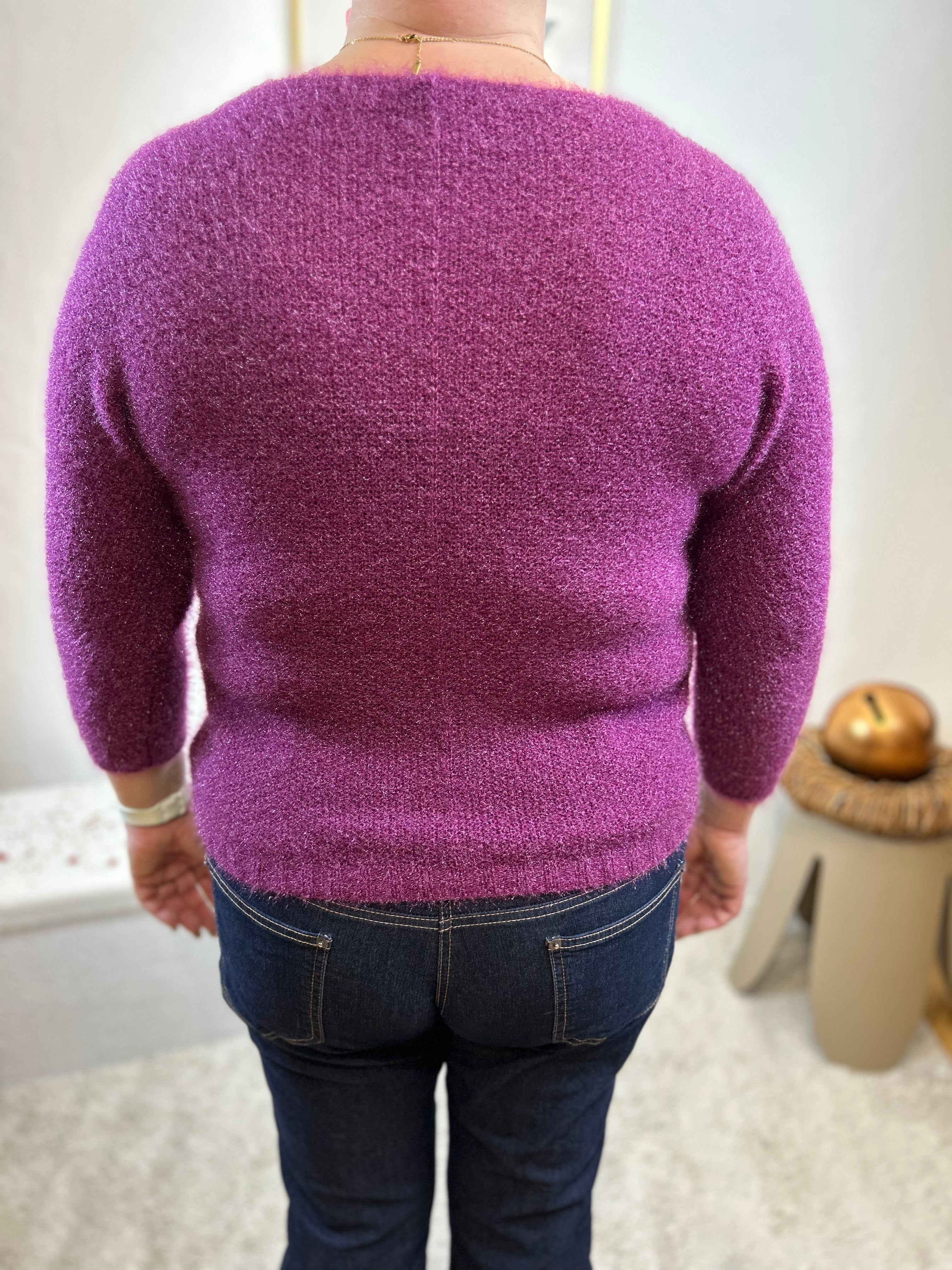 PULL BOHEME VIOLET
