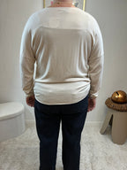 PULL "J'ADORE" ECRU GRACIEUSES