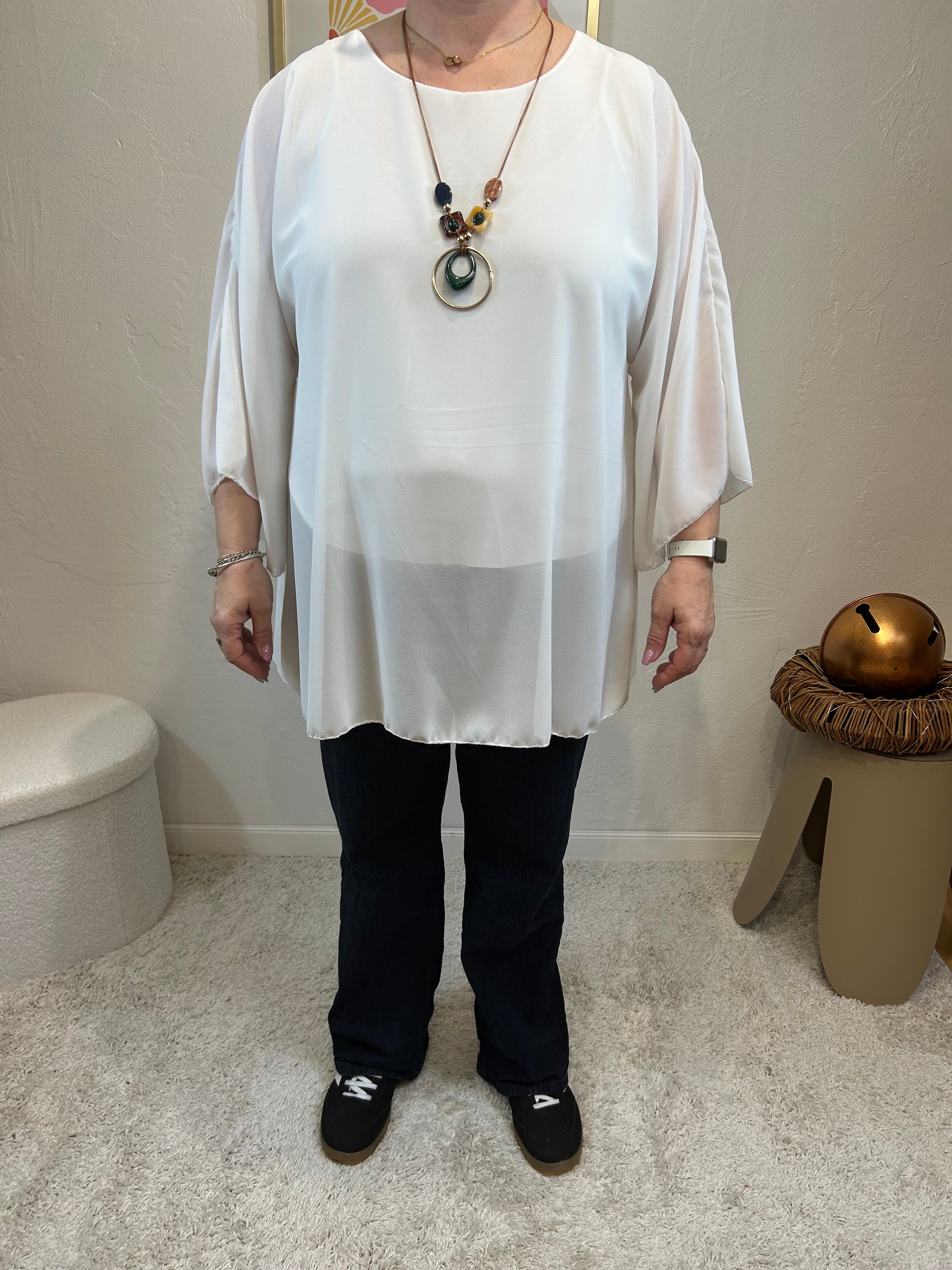 BLOUSE VICTORIA BLANCHE GRACIEUSES