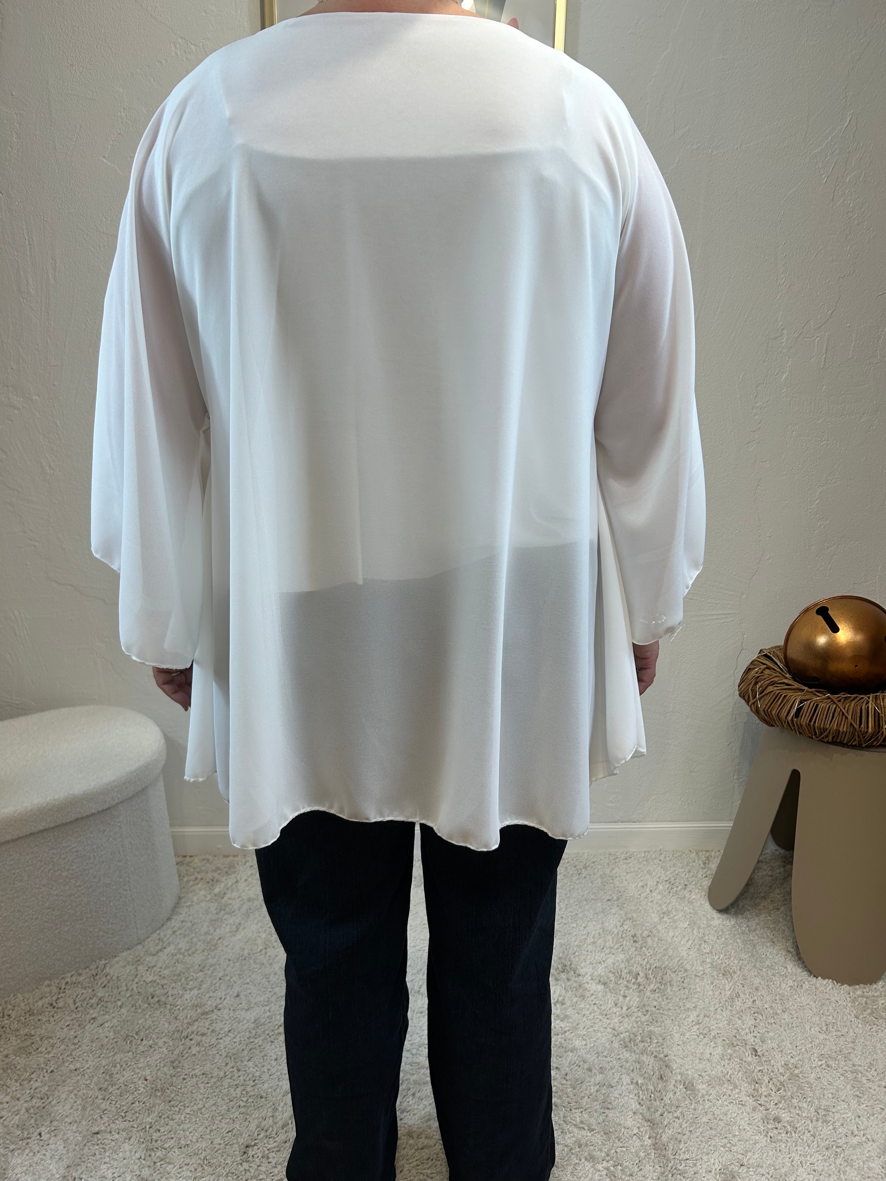 BLOUSE VICTORIA BLANCHE GRACIEUSES