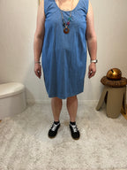 ROBE EN JEAN BLEUE GRACIEUSES