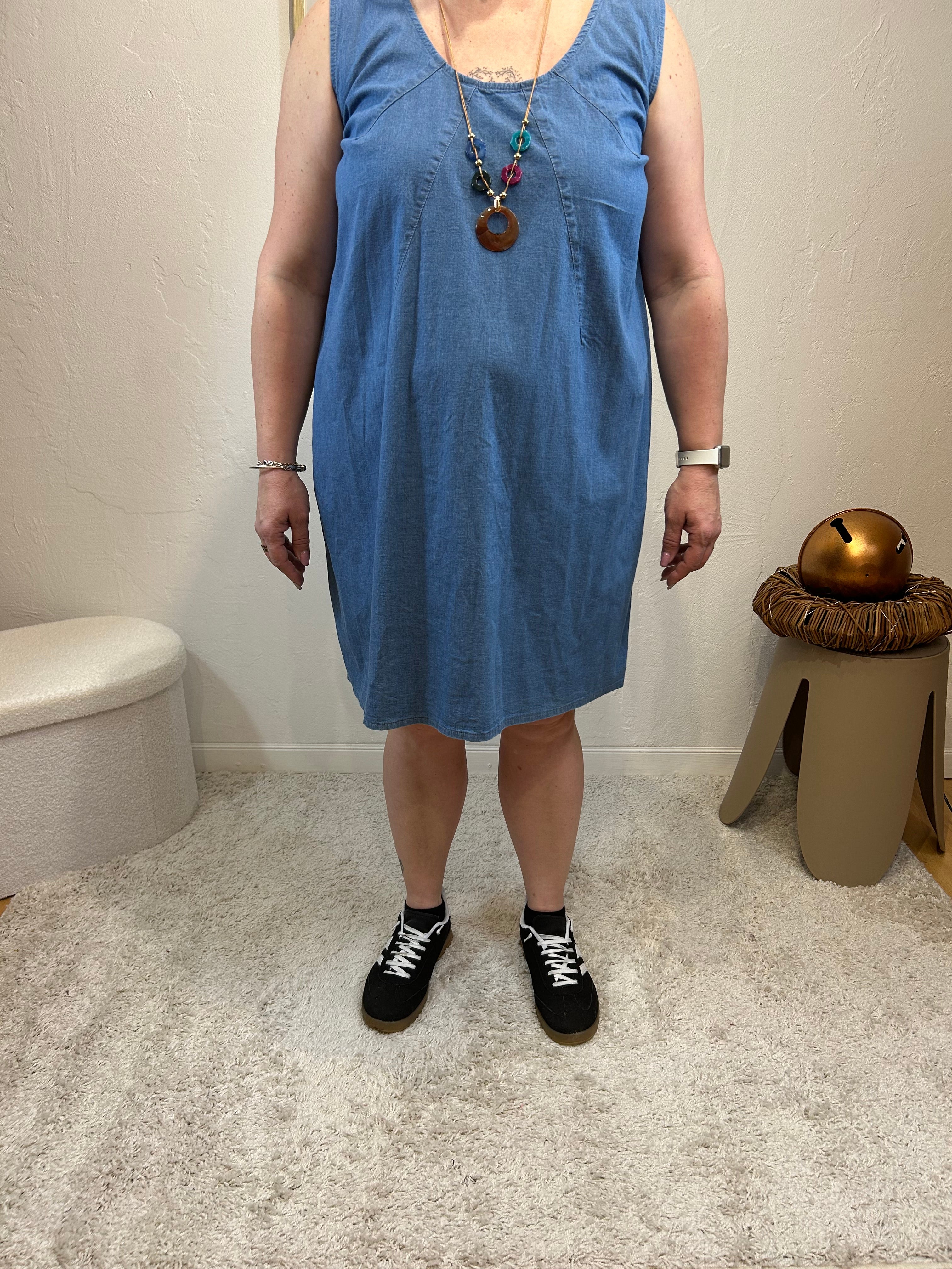 ROBE EN JEAN BLEUE GRACIEUSES