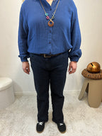 CHEMISE MILA BLEUE MARINE