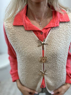CHEMISE MILA CORAIL