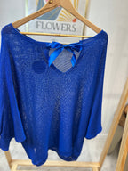 PULL NINO BLEU ROI GRACIEUSES