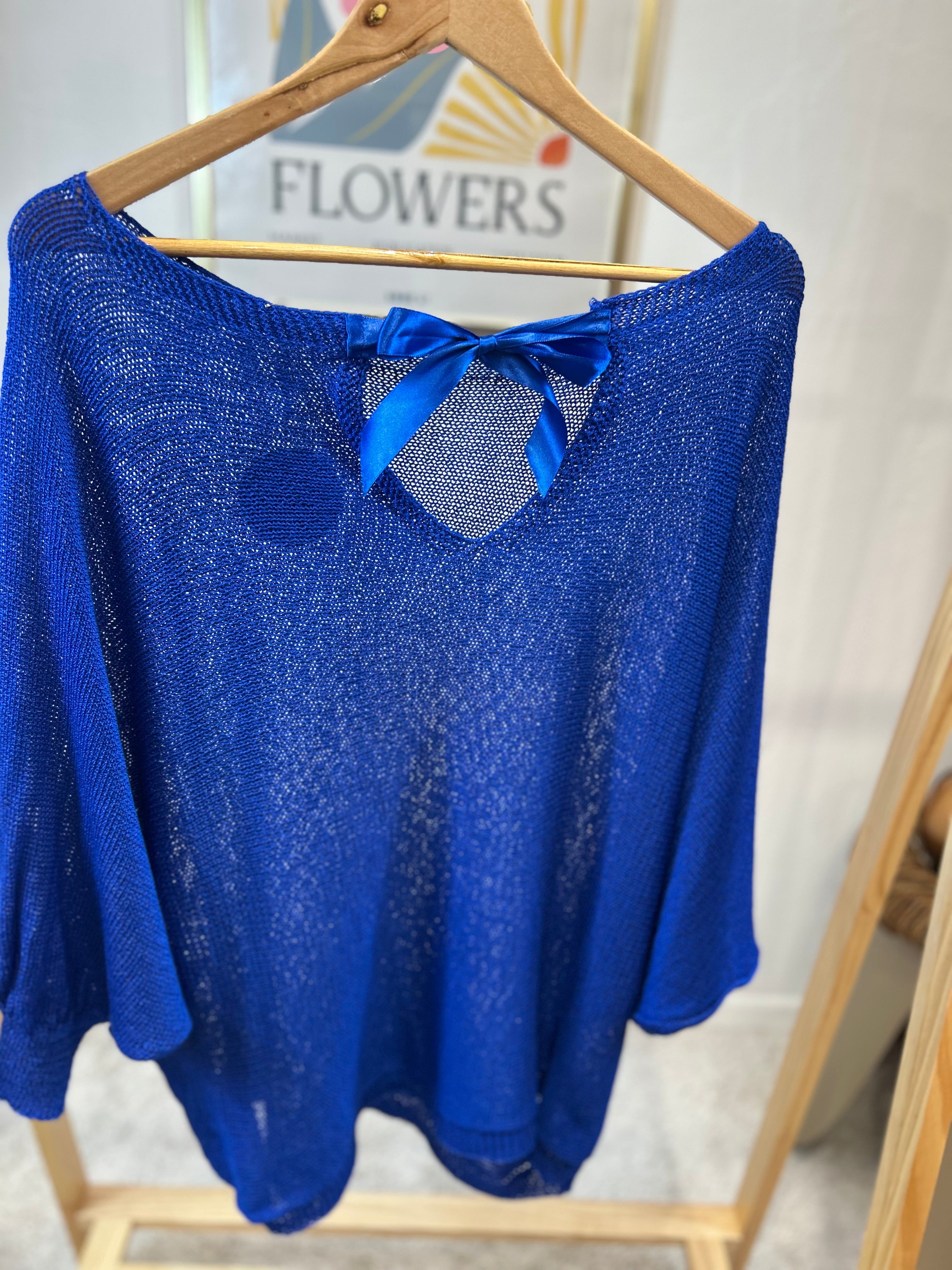 PULL NINO BLEU ROI GRACIEUSES