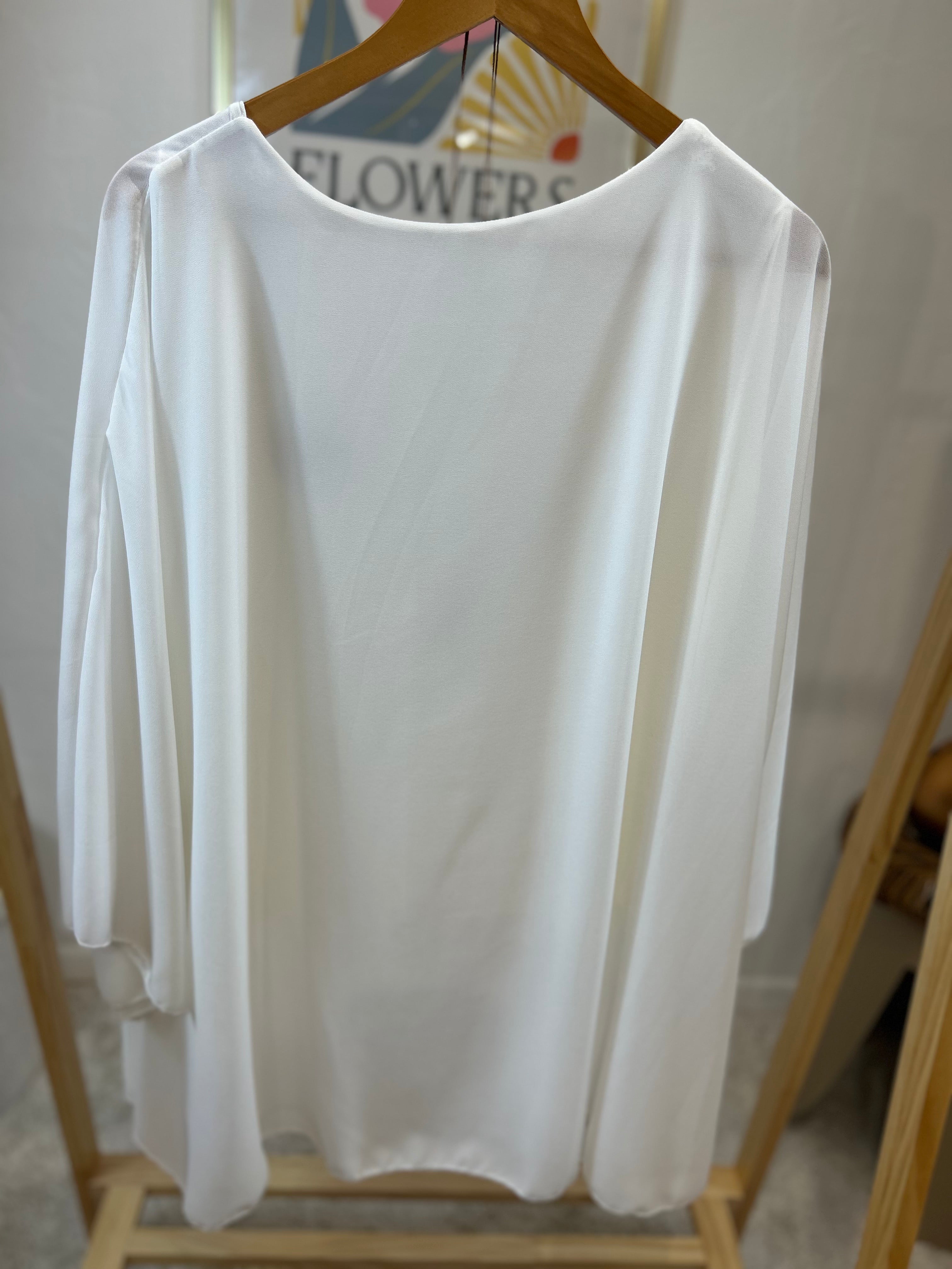 BLOUSE VICTORIA BLANCHE GRACIEUSES