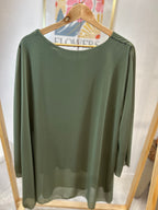 BLOUSE VICTORIA KAKI GRACIEUSES