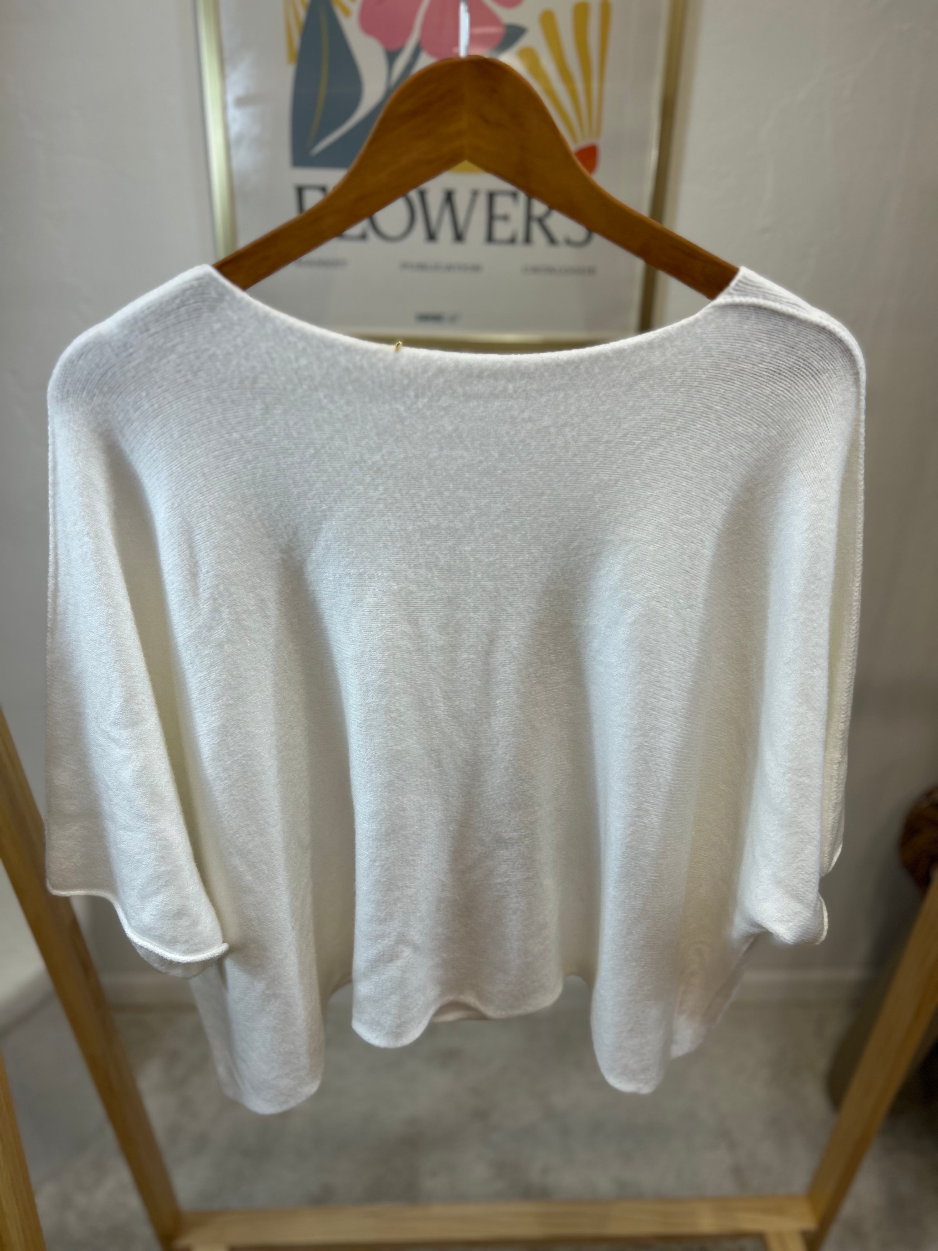 PULL ARBRE DE VIE BLANC