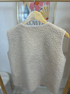 GILET BROCHES BEIGE