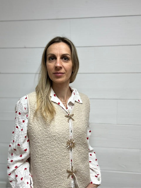 CHEMISE MILA COEUR