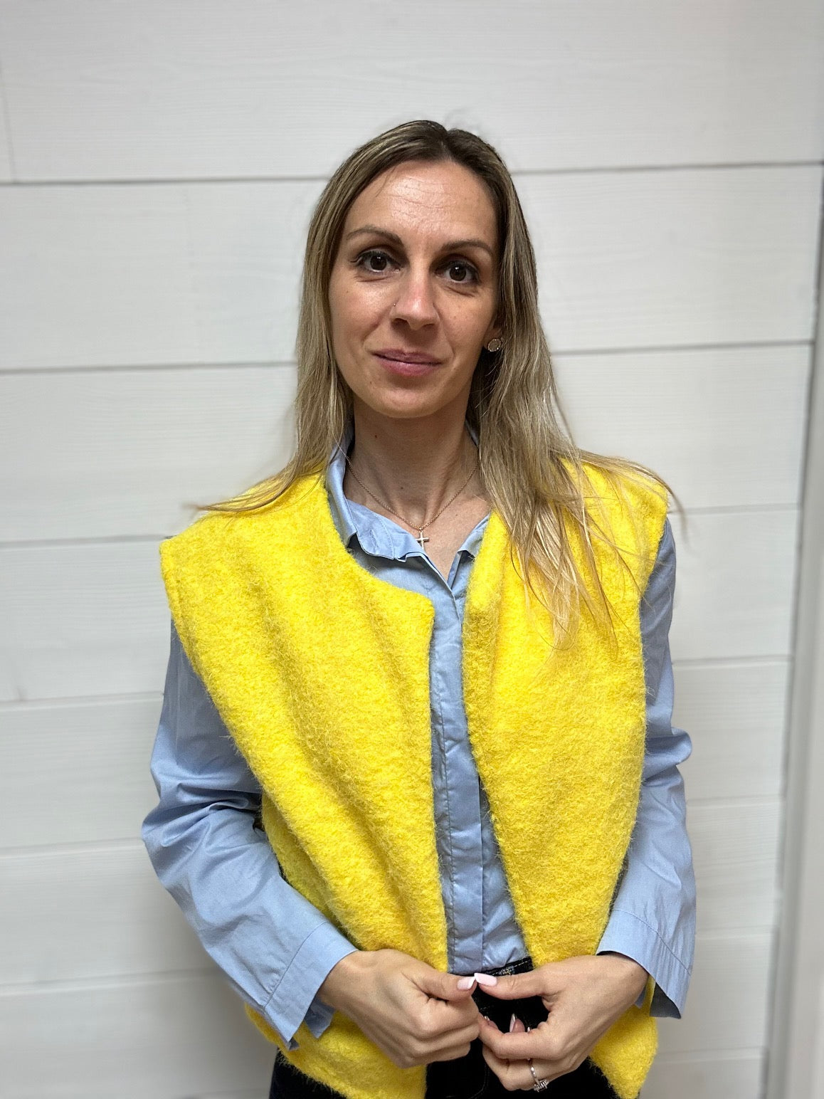 GILET ROSALIE JAUNE