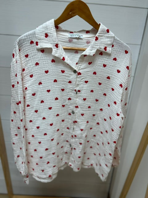 CHEMISE MILA COEUR