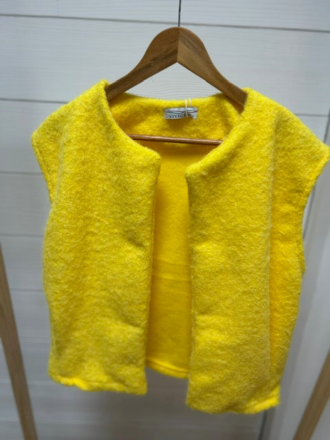 GILET ROSALIE JAUNE