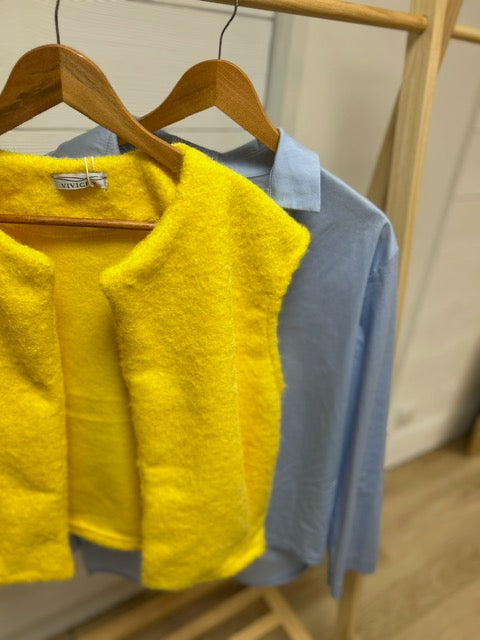 GILET ROSALIE JAUNE