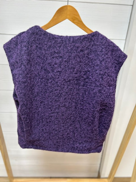 GILET ROSALIE VIOLET