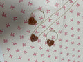 PARURE COEUR ROSE