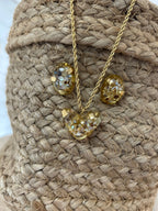 PARURE COEUR OR