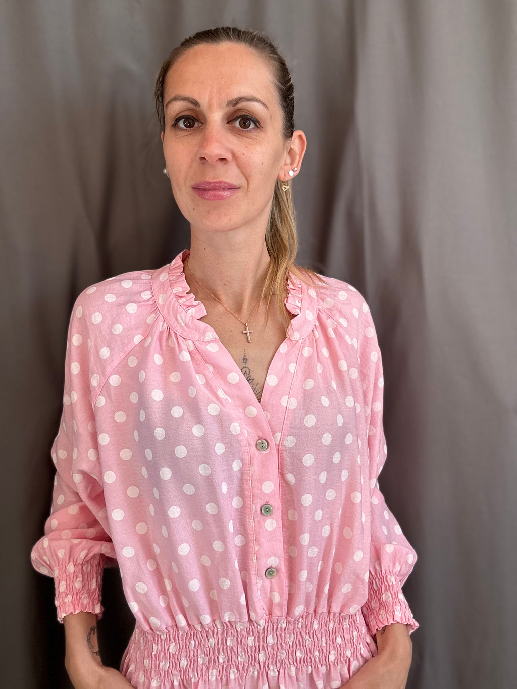 ROBE LILOU ROSE