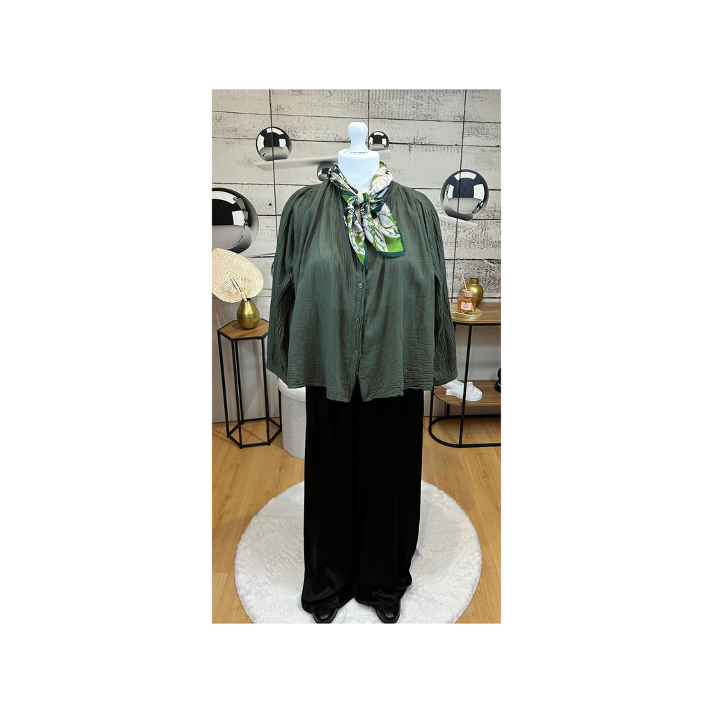 BLOUSE MARGO KAKI