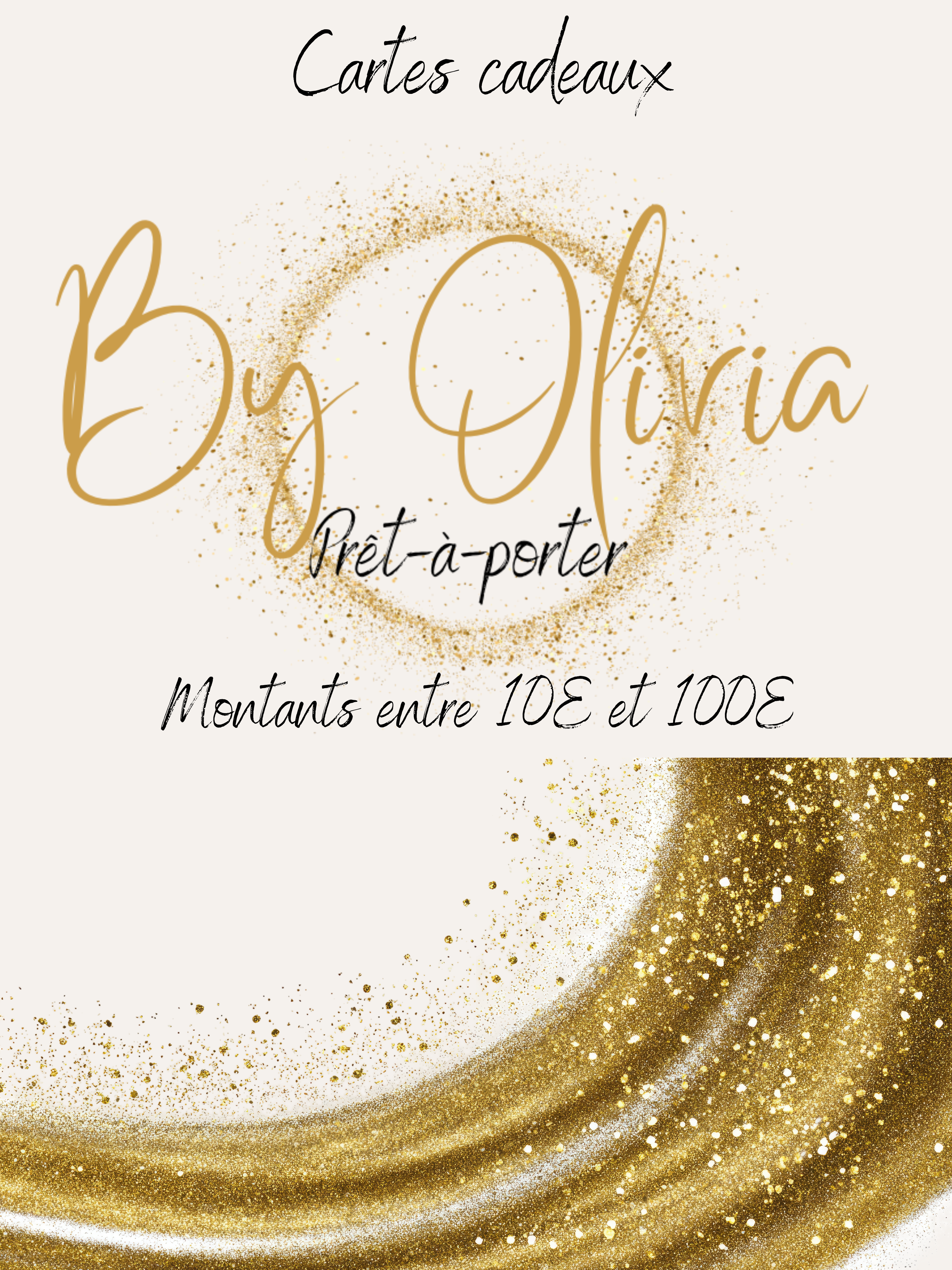 Carte cadeau By Olivia