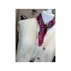 GILET MARION ECRU MOHAIR