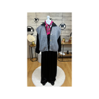 GILET MARION MOHAIR GRIS